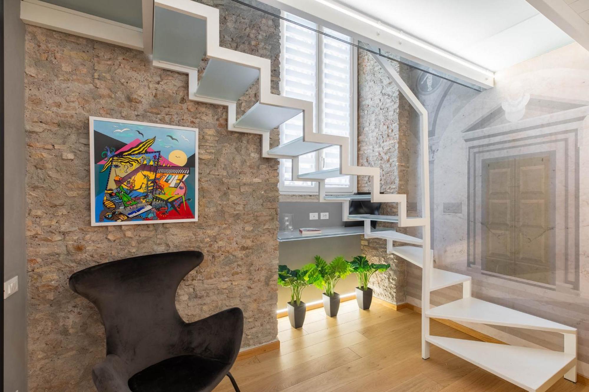 Iflat Glass And Stone Loft Apartment โรม ภายนอก รูปภาพ